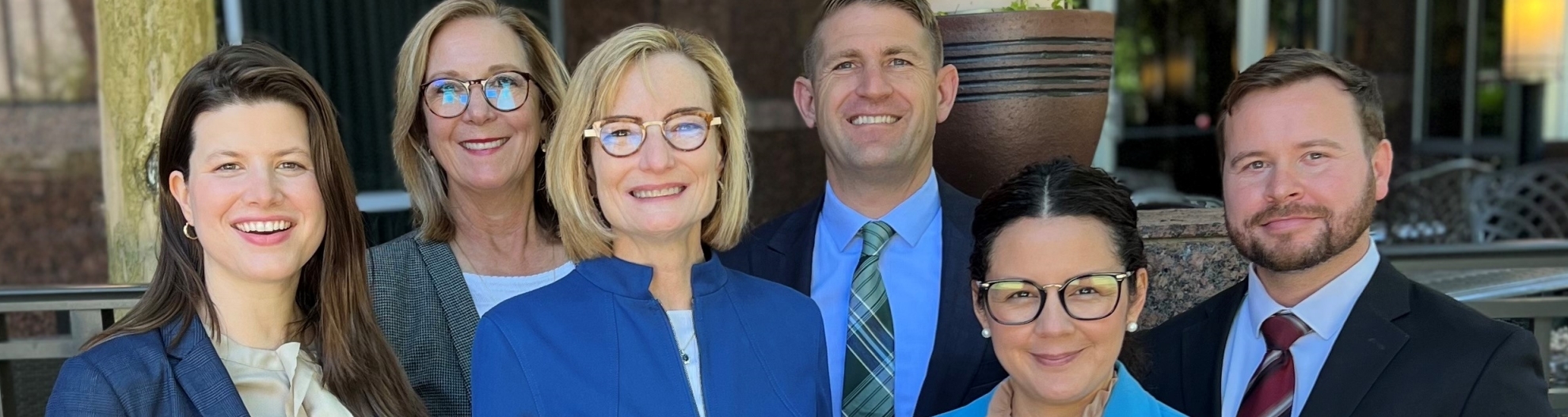 From left to right: Diana Castro, Client Service Associate; Dan Emmons, Financial Advisor; Magay Shepard, Senior Vice President/Investments;  Kathy Arey, Client Relationship Manager; Christine Parks, Client Service Associate