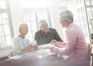 Couple Meeting with Advisor